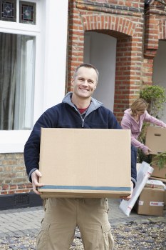 Moving truck ready for a Brockley home relocation