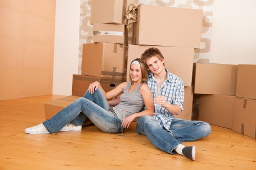 Professional removal team supporting a move in Brockley