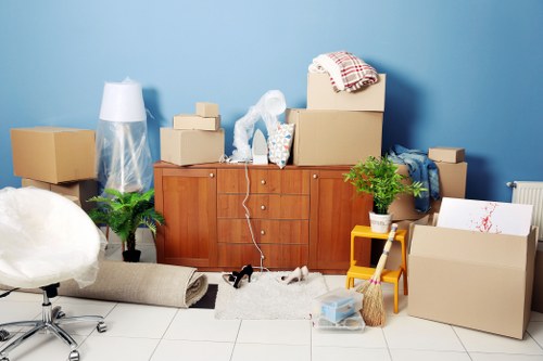 Local team collecting bulky household furniture in Brockley