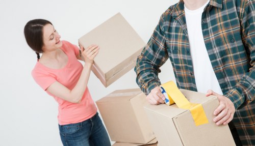 Professional packing and unpacking services for a Brockley home move