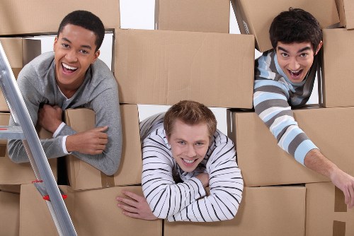 Removal van service for a home move in Brockley
