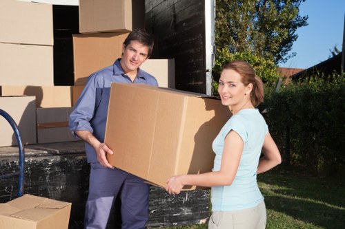 Local office movers handling a Brockley business relocation